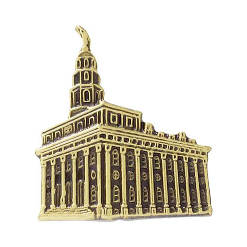 J107AG Nauvoo Pin Gold