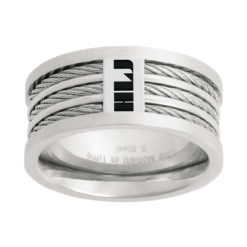 J121S "Tres" Spanish Triple Cable Stainless Steel HLJ Ring (Size