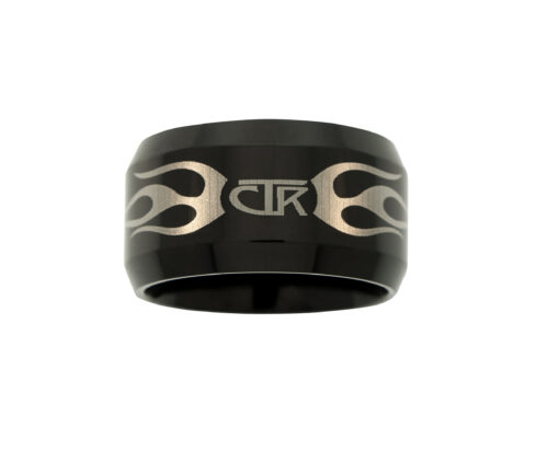 J129 "Ignitor" CTR Flames Black Tungsten Carbide