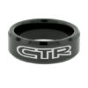 J154 "Force" Black Diamond Ceramic CTR w/silver inlay