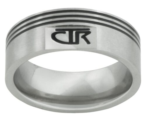 J188  "Pivot" Stainless Steel CTR Ring