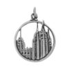 J33 Salt Lake City Temple Charm  (Round)