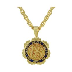 J106 Relief Society Gold Tone Necklace