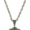 J106S Relief Society Silver Tone Necklace