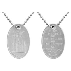 J15 Mormon Dog Tags Vintage Replica WWII Era