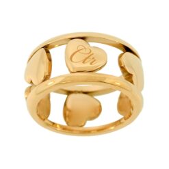 J165 CTR Ring "6ix Hearts” Stainless Steel