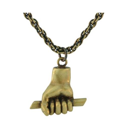 J2 Hold to the Rod Gold Necklace Gold plate