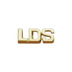 J25G LDS Pin/Tie-Tack Gold Plate