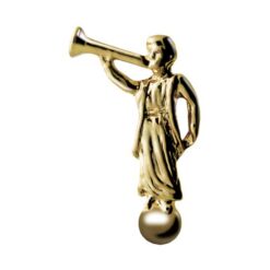 J26G Angel Moroni Pin/Tie Tack Gold Plate