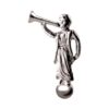 J26S Angel Moroni Pin/Tie-Tack Silver Plate