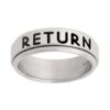 J44N "RETURN WITH HONOR" Spinner Ring Narrow