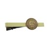 J5TB Temple Doorknob Tiebar Antique Gold