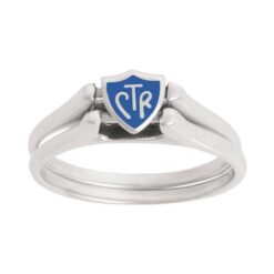 J62B Reversible (Flip) CTR Ring Blue