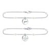 K12B Bracelet "Young Women’s" Stainless Steel w/Pearl chain