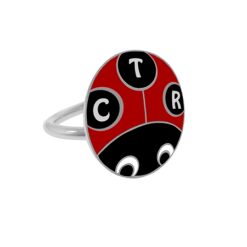 K6 "Lucky Ladybug" Pinch fit CTR Ring Adjustable