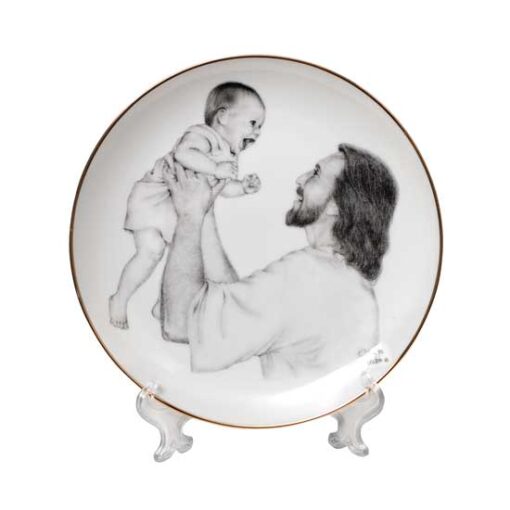 Christ & Child Up China Plate P14