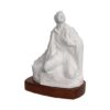 S23 Fairbanks First Vision White Marble Statue 10"