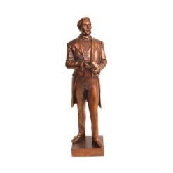 S25B Joseph Statue 10" Bronze Tone Marble