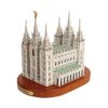 S40W Salt Lake Temple Replica with Wood Base